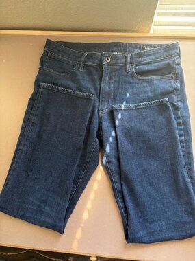 Bonobos Mens Dark Wash Slim Fit Denim Jeans Size 34x32